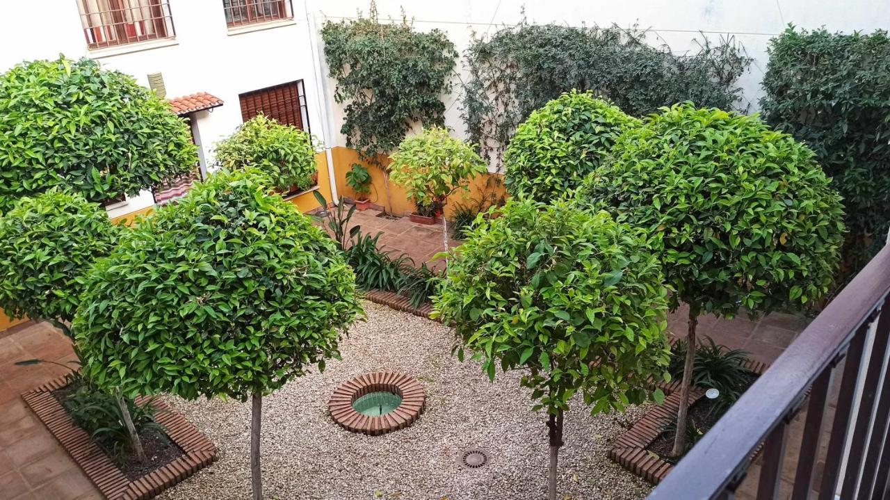 コルドバLa Pequena Escalera Mezquita Catedralアパートメント エクステリア 写真